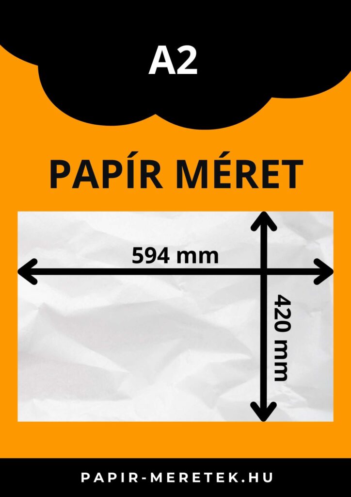 A2 PAPÍR MÉRET